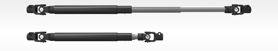 Двухступенчатый раздвижной карданный вал